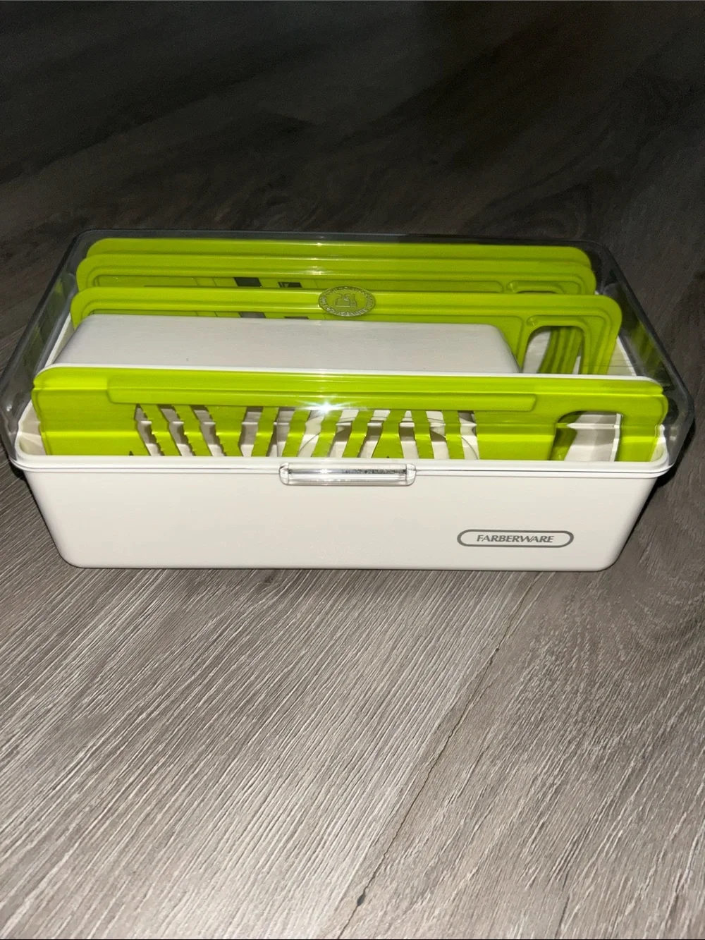 NEW- Farberware Mandoline Slicer With Storage Case